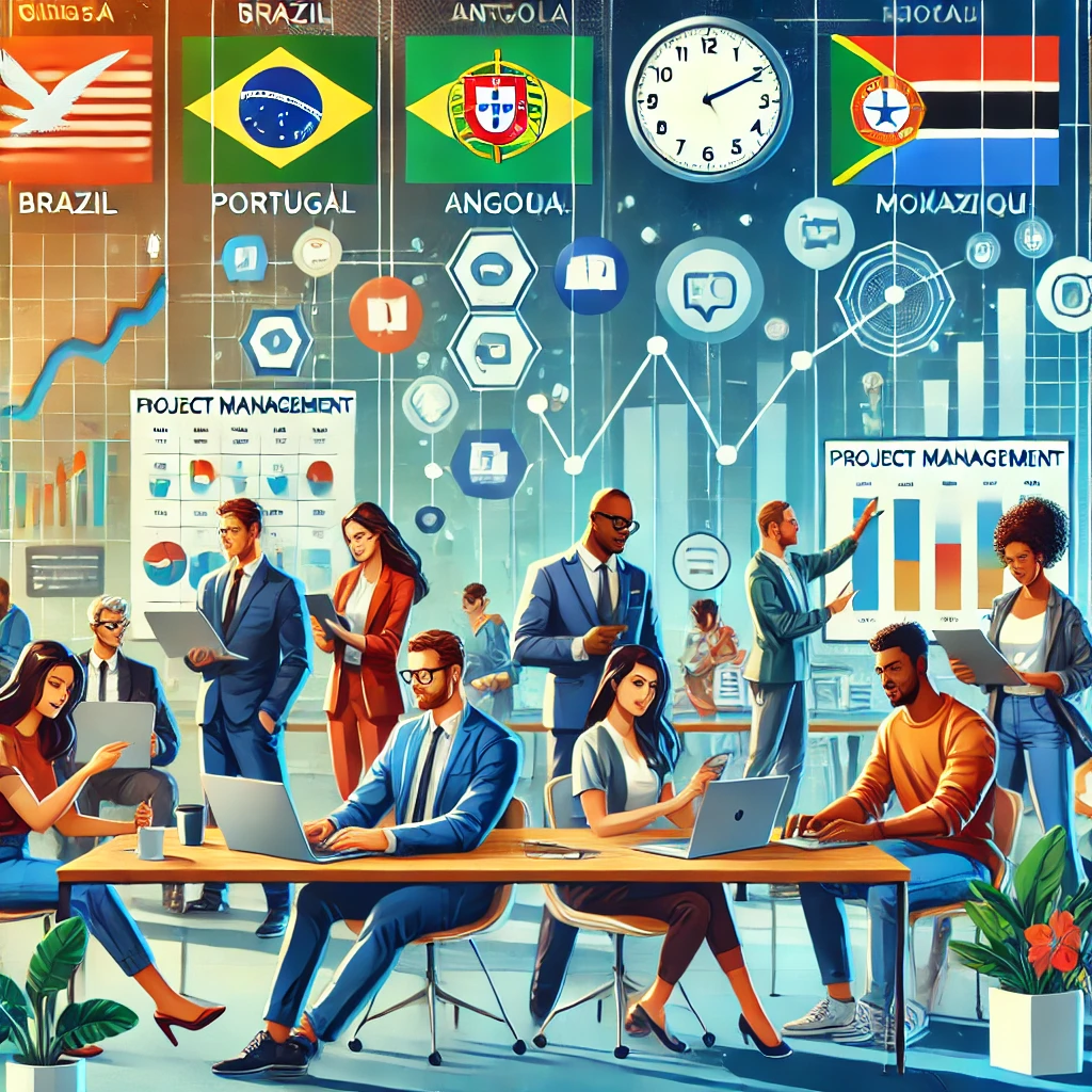 produtividade para empreendedores de países de língua portuguesa.